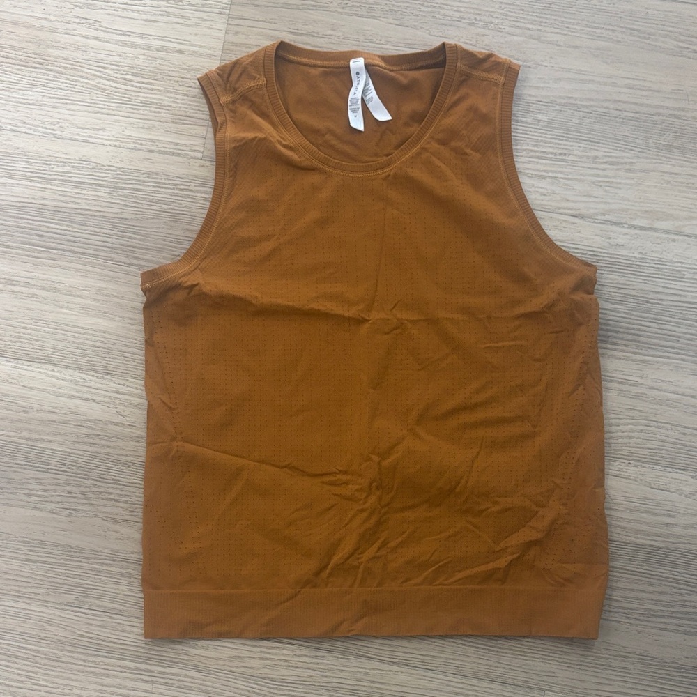 Athleta Women's Tank Top in Warm Brown